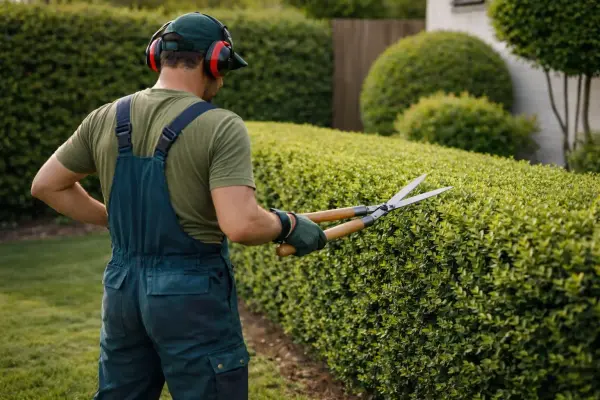 Equip de Jardineria Sant Cugat cuidant els jardins del Vallès Occidental